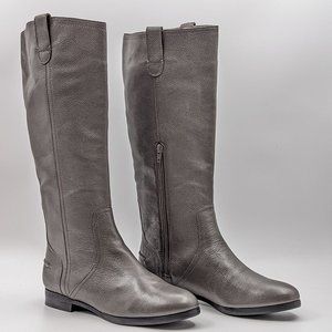 H by Halston Gray Heeled Boots